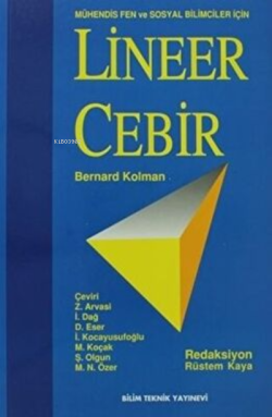 Lineer Cebir - Bernard Kolman | Yeni ve İkinci El Ucuz Kitabın Adresi