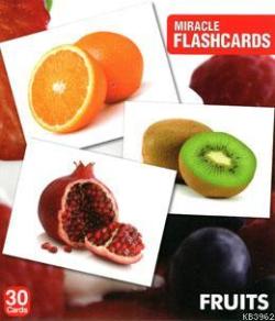 Miracle Flashcards Fruits - | Yeni ve İkinci El Ucuz Kitabın Adresi