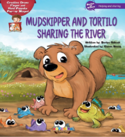 Mudskipper And Tortilo Sharing The River;Creative Drama Finger and Hand Puppets Pop-up Staged