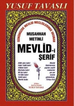 Musahhah Metinli Mevlid-i Şerif (B13) - Yusuf Tavaslı | Yeni ve İkinci