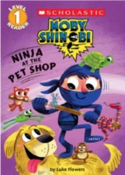 Ninja at the Pet Shop (Moby Shinobi Level 1