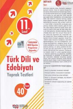 Nitelik - 11. Sınıf Türk Dili ve Edebiyatı Yaprak Testleri