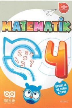 Nitelik Yayınları 4. Sınıf Matematik Etkinlik ve Soru Kitabı - | Yeni 