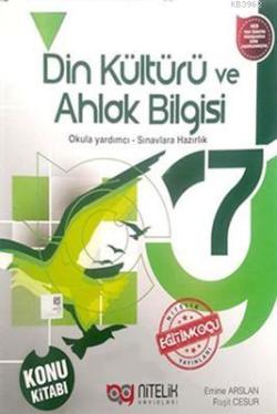 Nitelik Yayınları 7.Sınıf Din Kültürü ve Ahlak Bilgisi Konu Kitabı