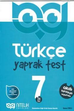 Nitelik Yayınları - 7. Sınıf Türkçe Yaprak Test