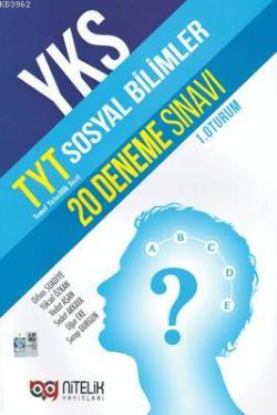 Nitelik Yayınları TYT Sosyal Bilimler 20 Deneme Sınavı Nitelik - | Yen