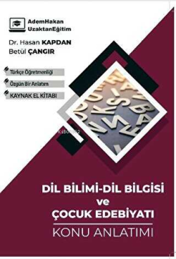ÖABT Türkçe Dil Bilimi Dil Bilgisi ve Çocuk Edebiyatı Konu Anlatımı - 