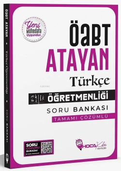 ÖABT Türkçe Öğretmenliği Soru Bankası Çözümlü - Kolektif | Yeni ve İki