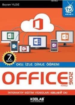 Office 2016 Türkçe - Bayram Yıldız- | Yeni ve İkinci El Ucuz Kitabın A