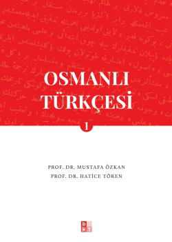 Osmanlı Türkçesi- 1