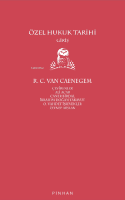 Özel Hukuk Tarihi - R. C. Van Caenegem | Yeni ve İkinci El Ucuz Kitabı