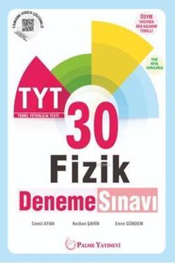 Palme Yayınları TYT Fizik 30 Deneme Sınavı Palme