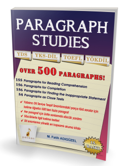 Paragraph Studies YDS - YÖKDİL - YKSDİL – TOEFL