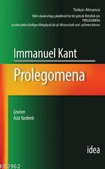 Prolegomena - Immanuel Kant | Yeni ve İkinci El Ucuz Kitabın Adresi