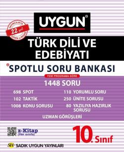 Sadık Uygun Yayınları 10. Sınıf Türk Dili ve Edebiyatı Spotlu Soru Bankası Sadık Uygun