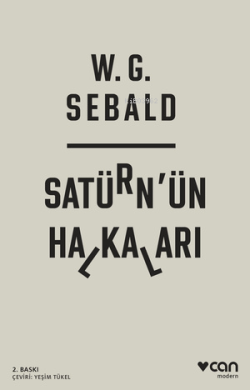 Satürn'ün Halkaları - W.g. Sebald | Yeni ve İkinci El Ucuz Kitabın Adr