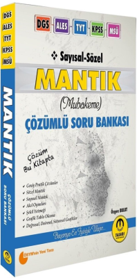 Sayısal Sözel Mantık Çözümlü Soru Bankası Tasarı Eğitim Yayınları - Öz