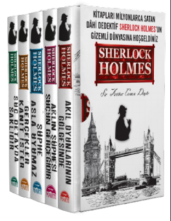 Sherlock Holmes Set 5 Kitap - SİR ARTHUR CONAN DOYLE | Yeni ve İkinci 
