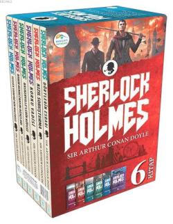 Sherlock Holmes Seti 6 Kitap (Kutulu) - SİR ARTHUR CONAN DOYLE | Yeni 