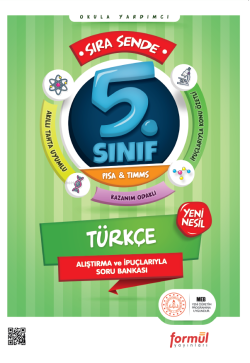 Sıra Sende 5.Sınıf Türkçe Soru Bankası