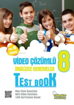 8. Sınıf Video Çözümlü İngilizce Denemeler Test Book