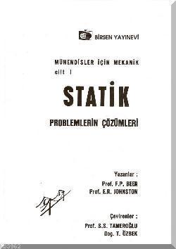 Statik Problemlerin Çözümleri - Ferdinand Pierre Beer | Yeni ve İkinci