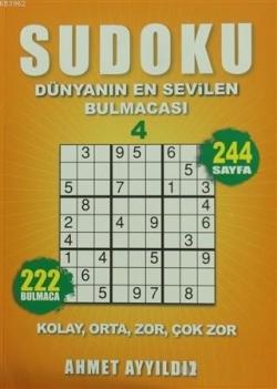 Sudoku 4 - Dünyanın En Sevilen Bulmacası - Ahmet Ayyıldız | Yeni ve İk