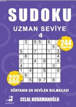 Sudoku Uzman Seviye 4 - Celal Kodamanoğlu | Yeni ve İkinci El Ucuz Kit