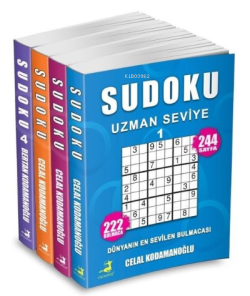Sudoku Uzman Seviye Seti - 4 Kitap Takım - Kolektif | Yeni ve İkinci E
