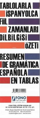 Tablolarla İspanyolca Fiil Zamanları Dilbilgisi Özeti - Kolektif- | Ye