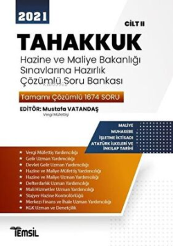 Tahakkuk Hazine ve Maliye Bakanlığı Sınavlarına Hazırlık CİLT II
