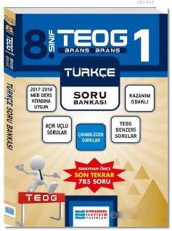 TEOG 8. Sınıf 1 Türkçe Soru Bankası - Kolektif- | Yeni ve İkinci El Uc
