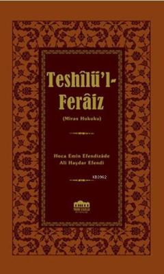 Teshilü'l-Feraiz - Ali Haydar Efendi | Yeni ve İkinci El Ucuz Kitabın 