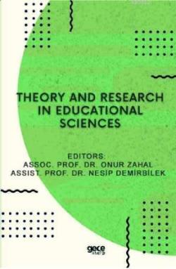 Theory and Research in Educational Sciences - Onur Zahal | Yeni ve İki