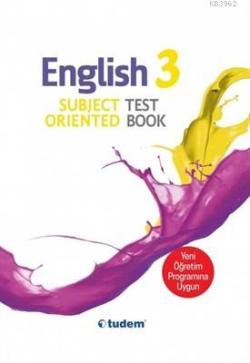 Tudem Yayınları 3. Sınıf English Subject Oriented Test Book Tudem - Ko