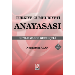 Türkiye Cumhuriyeti Anayasası - Necmettin Alan | Yeni ve İkinci El Ucu