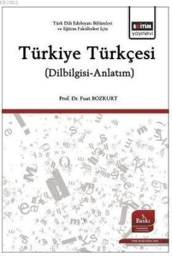 Türkiye Türkçesi - Fuat Bozkurt | Yeni ve İkinci El Ucuz Kitabın Adres