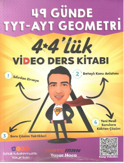 Tyt Ayt 49 Günde Video Ders Geometri - 2024 - Yaşar Hoca | Yeni ve İki