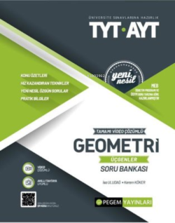 TYT AYT Geometri Soru Bankası - Üçgenler - Kolektif | Yeni ve İkinci E