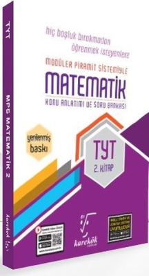 TYT Matematik Konu Anlatımı ve Soru Bankası 2. Kitap - Kolektif | Yeni
