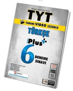 TYT Türkçe 6 Plus Video Çöz.Deneme - | Yeni ve İkinci El Ucuz Kitabın 