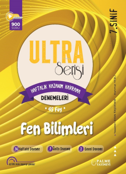 Ultra Serisi 7.Sinif Fen Bilimleri Deneme Kitabi (45 Föy)