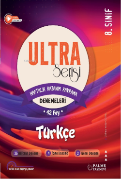 Ultra Serisi 8.Sınıf Türkçe Deneme Kitabı