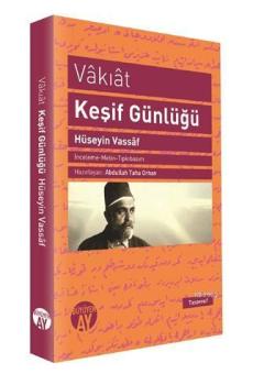 Vakıat - Keşif Günlüğü - Osmanzade Hüseyin Vassaf | Yeni ve İkinci El 