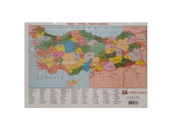 Yapboz 12 - Türkiye Haritası - | Yeni ve İkinci El Ucuz Kitabın Adresi