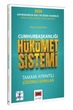 Yargı Yayınları 2024 Cumhurbaşkanlığı Hükümet Sistemi - İrfan Ziya İbr