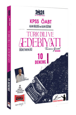 Yargı Yayınları 2024 ÖABT Türk Dili ve Edebiyatı Tamamı Çözümlü 10 Deneme Sınavı