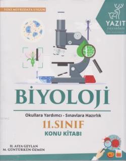 Yazıt Yayınları 11. Sınıf Biyoloji Konu Kitabı Yazıt - M. Güntürkün Öz