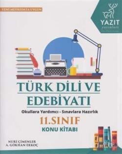 Yazıt Yayınları 11. Sınıf Türk Dili ve Edebiyatı Konu Kitabı Yazıt