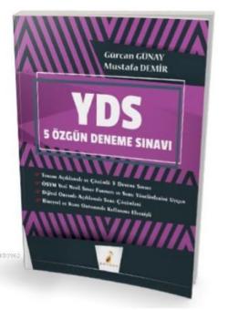 YDS Çek Kopart 5 Özgün Deneme Sınavı Dijital Çözümlü